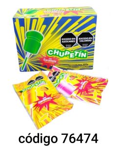CHUPETIN BOTELLITA GASIFICADO  24X12G