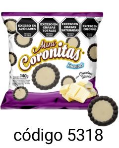 FACHITA CORONITA CHOC,BLANCO  30X140G