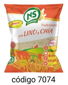 NS MARINERA Nº10 LINO Y CHIA CON SAL  16X300G