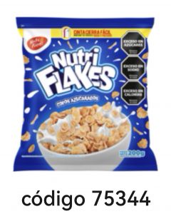 *NUTRI FLAKES Nº442 COPOS AZUCARADO  20X200G