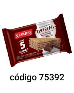 NEVARES OBLEA CHOCOLATE  18X80G