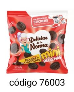 EDRA DELICIAS RELLENAS MOUSE  24X160G  