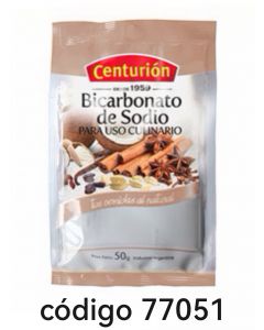 CENTURION,BICARBONATO DE SODIO  50X50G