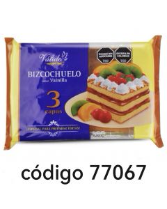 *VALIDO BIZCOCHUELO VAINILLA  6X680G