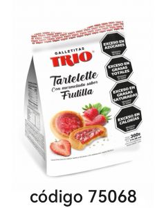 TRIO TARTELETTES FRUTILLA  10X300G