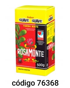 .ROSAMONTE YERBA SUAVE  10X500G