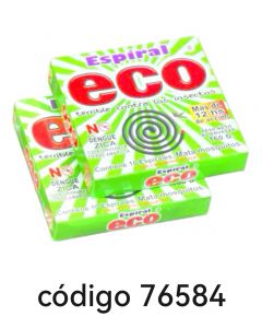 ESPIRAL ECO MATA MOSQUITOS  60X10U