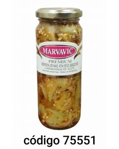 MARVAVIC.FRASCO BERENJENA  6X330G