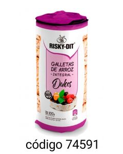 RISKY GALLET ARROZ DULCE  12X100G