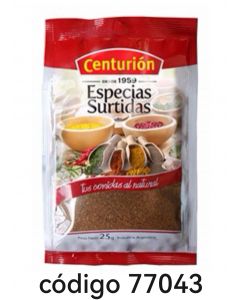 CENTURION ESPECIAS.SURTIDA  50X25G