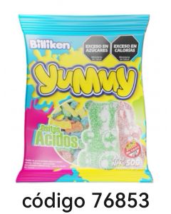 *GOMA YUMMY OSITOS-ACIDOS  1X500G