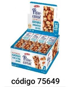 FLOW BARRA de FRU-SECOS  ALMENDRAS+MIEL  20X30G