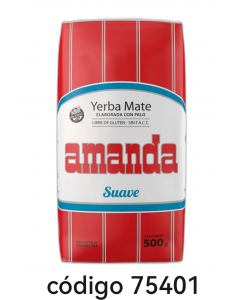 .AMANDA YERBA SUAVE  10X500G