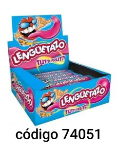 LENGUETAZO CARAMELO TUTTI-FRUTTI  1X32U