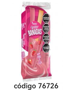 TOSTEX CINTITAS.BAÑADAS FRUTILLA  11X88G