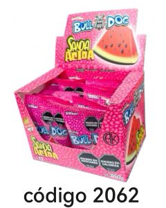 BULL DOG PASTILLAS SANDIA  12X30G