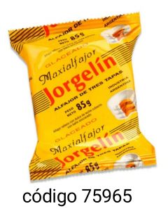 ALFAJOR JORGELIN Nª32 GLACEADO  24X85G