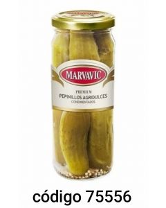 MARVAVIC.FRASCO PEPINILLO  6X330G