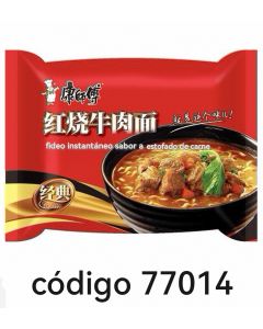 *KANGSHIFU Nº7083 FIDEO INSTANT ESTOFADO CARNE 30X106G