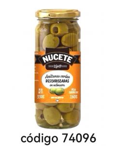 NUCETE,FRASCO ACEITUNA VED DESCAROZO  6X330G 