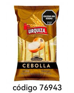 URQUIZA TALITAS SABOR CEBOLLA  15X100G 