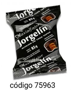 ALFAJOR JORGELIN Nª26 CH.NEGRO  24X85G