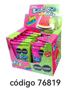 BULL DOG PASTILLAS MIX SANDIA-MANZANA  12X30G