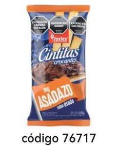 TOSTEX CINTITAS ASADO  13X125G  