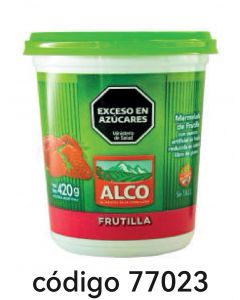 ALCO POTE MERMELADA LIGHT FRUTILLA 12X500G 