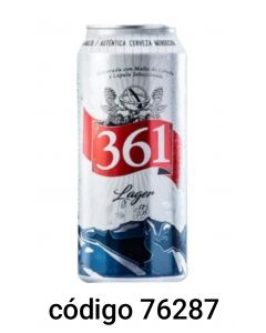 *CERVEZA "361" LATA  24X473ML 