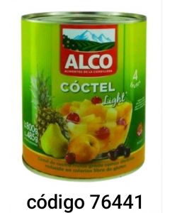 ALCO.COCTEL LIGHT  12X820G 