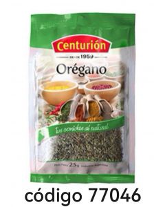 CENTURION ESPECIAS.OREGANO  50X25G